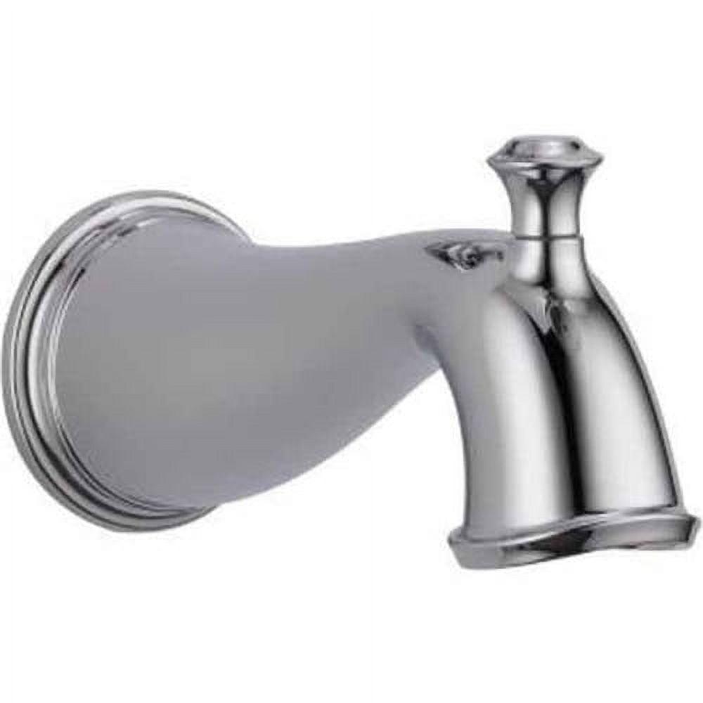 Cassidy Modern Chrome Pull-Up Diverter Tub Spout