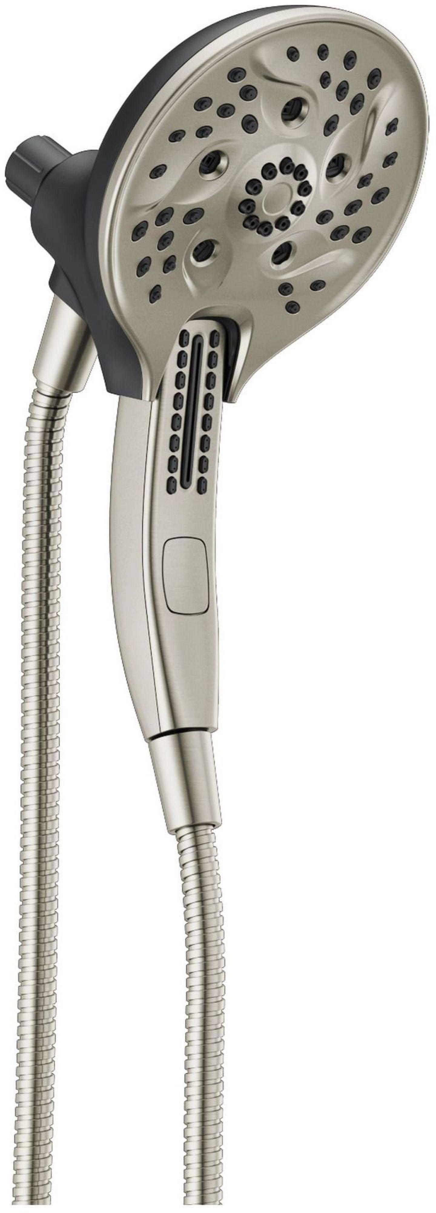 SpotShield Brushed Nickel Multi-Function Handheld Shower Head