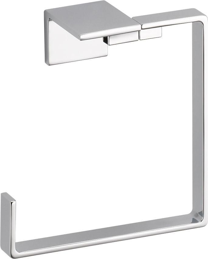 Vero Wall Mount Square Open Towel Ring Bath Hardware Accessory