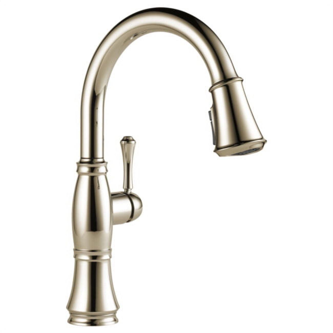 Classic Nickel Pull-Down Kitchen Faucet with Magnetic Docking Spray Head