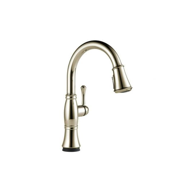 Cassidy Pull Down Touch Single Handle Kitchen Faucet with Side Spray