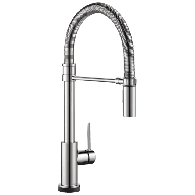 Trinsic Pull Down Sprayer Kitchen Sink Faucet, Pro Commercial Style Pull Down Kitchen Faucet
