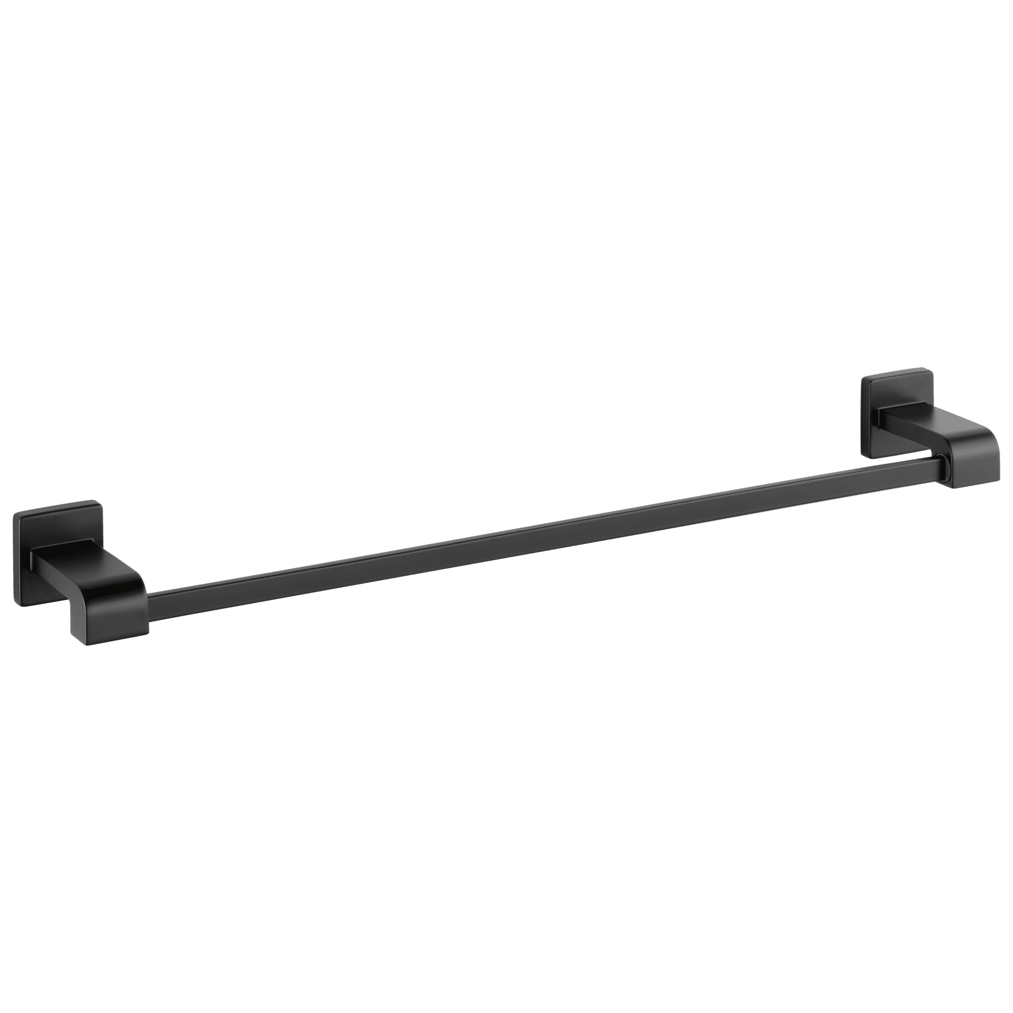 Delta Ara 24 in. Wall Mount Towel Bar Bath Hardware Accessory in Matte Black 77524-BL