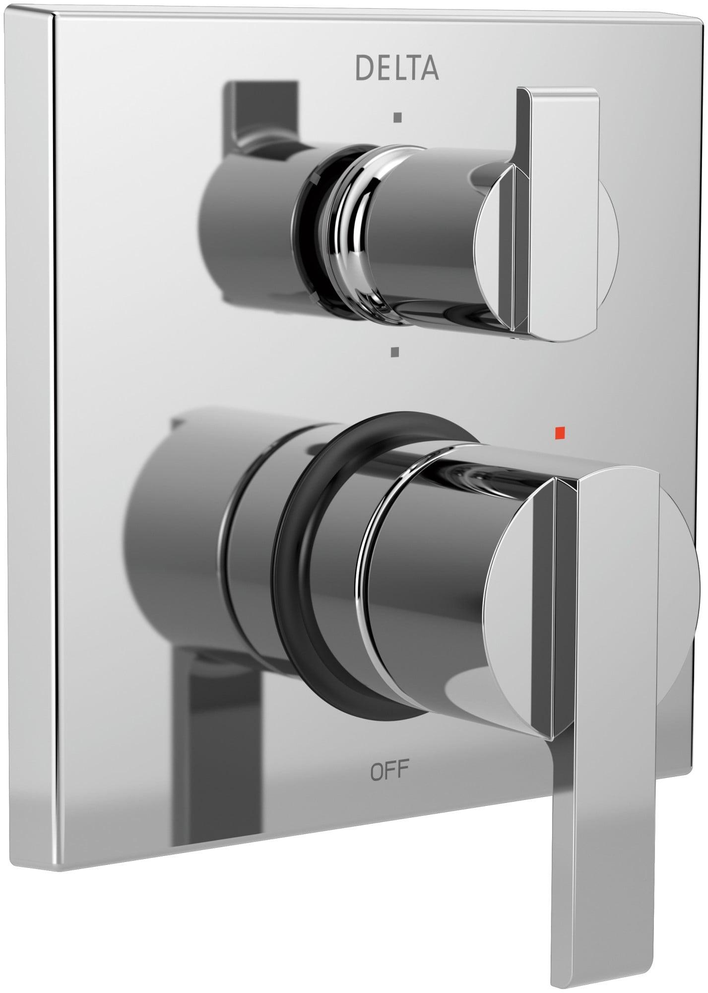 Ara Angular Modern Monitor 14 Series Pressure Balance Valve Trim