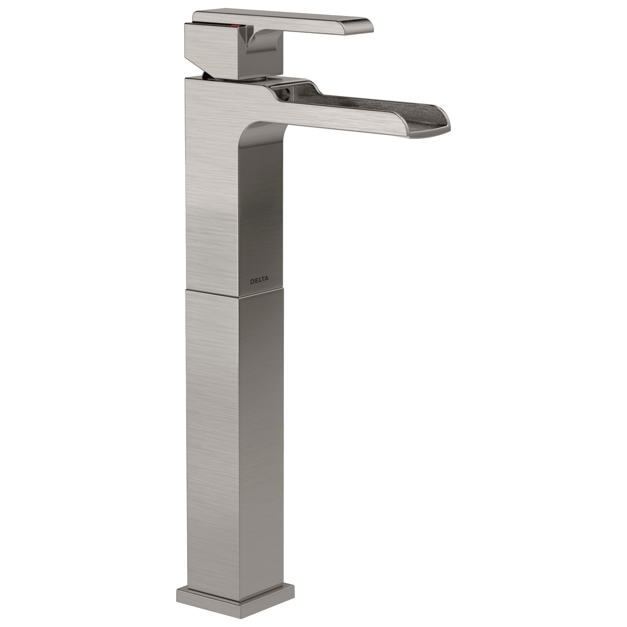 Delta Ara Elegance Stainless Steel Single Handle Vessel Bathroom Faucet