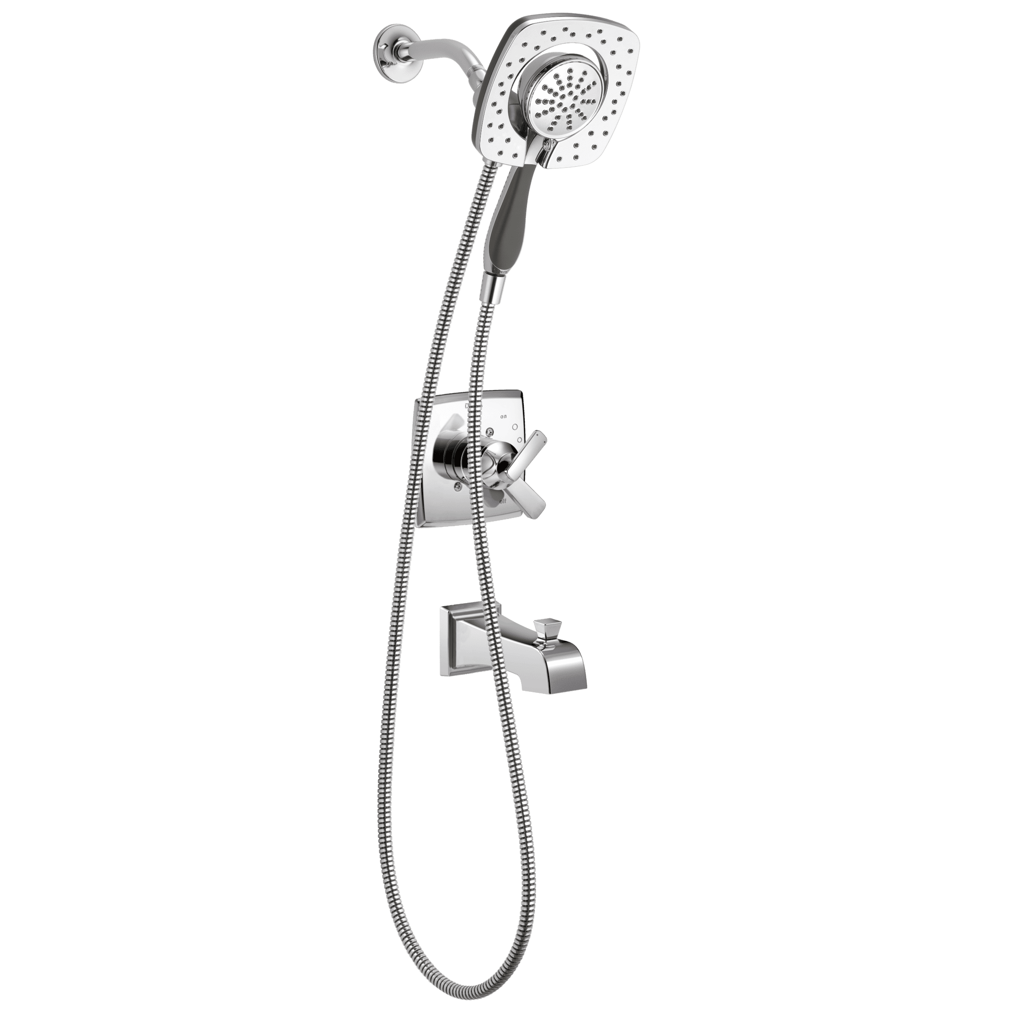 Ashlyn 17 Series Dual-Function Tub Shower Faucet Set, In2ition Shower Handle Trim Kit