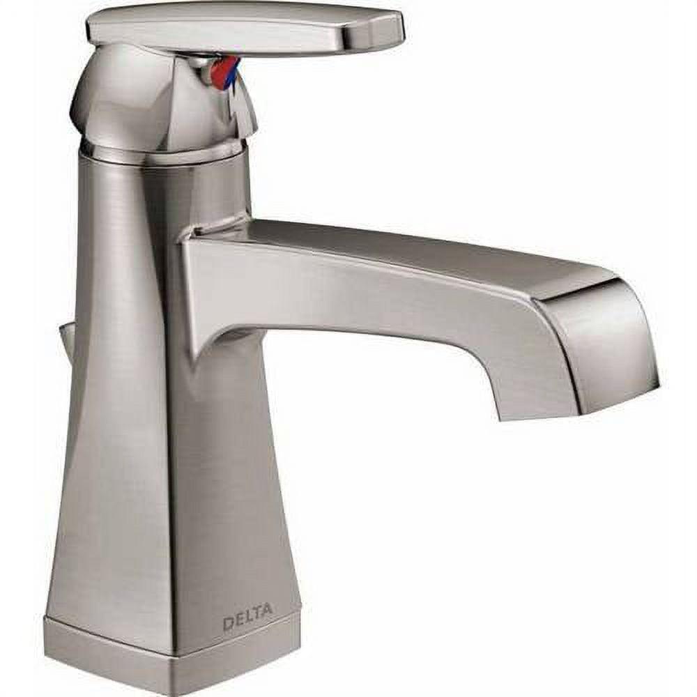 Ashlyn Single Hole Bathroom Faucet with Drain Assembly, Single Handle Bathroom Sink Faucet