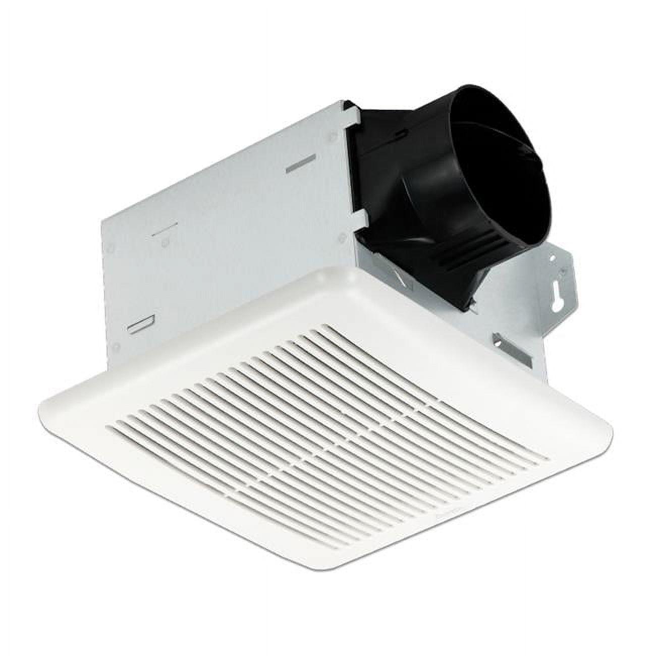 Delta 100 CFM White Galvanized Steel Bathroom Exhaust Fan