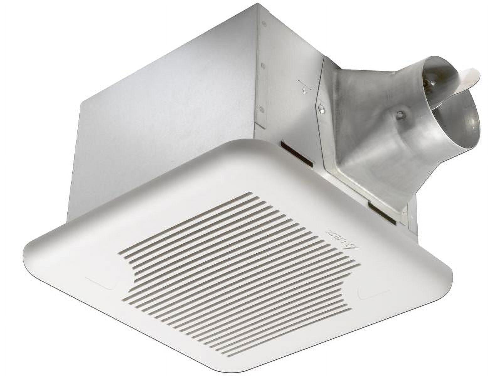 Delta Breez 80 CFM White Galvanized Steel Exhaust Fan