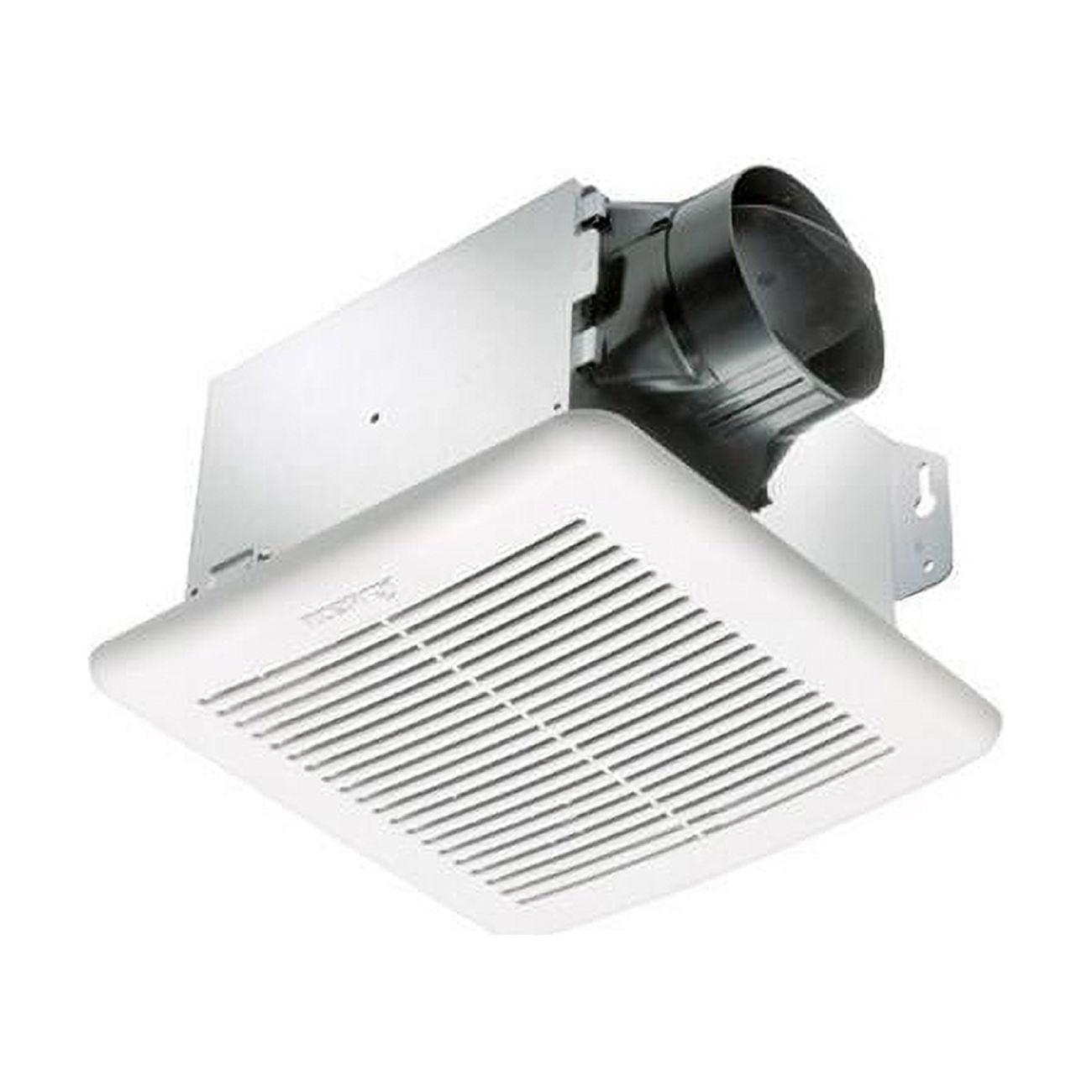 Delta White Metal Ceiling or Wall Mount Ventilation Fan