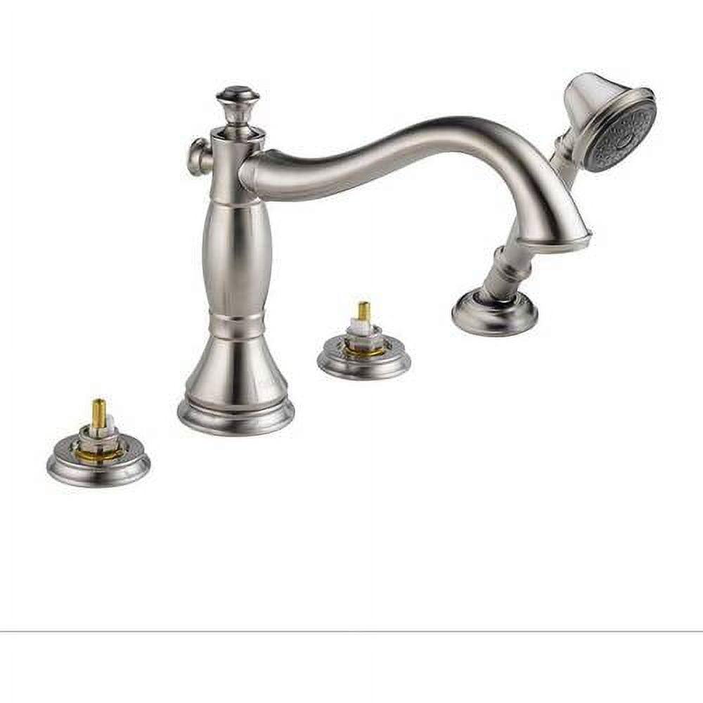 Cassidy Deck Mounted Roman Tub Faucet Trim with Diverter