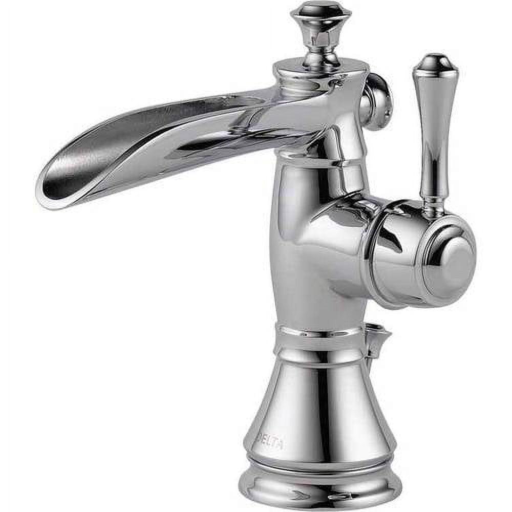 Delta Chrome Single Handle Channel Spout Bathroom Faucet