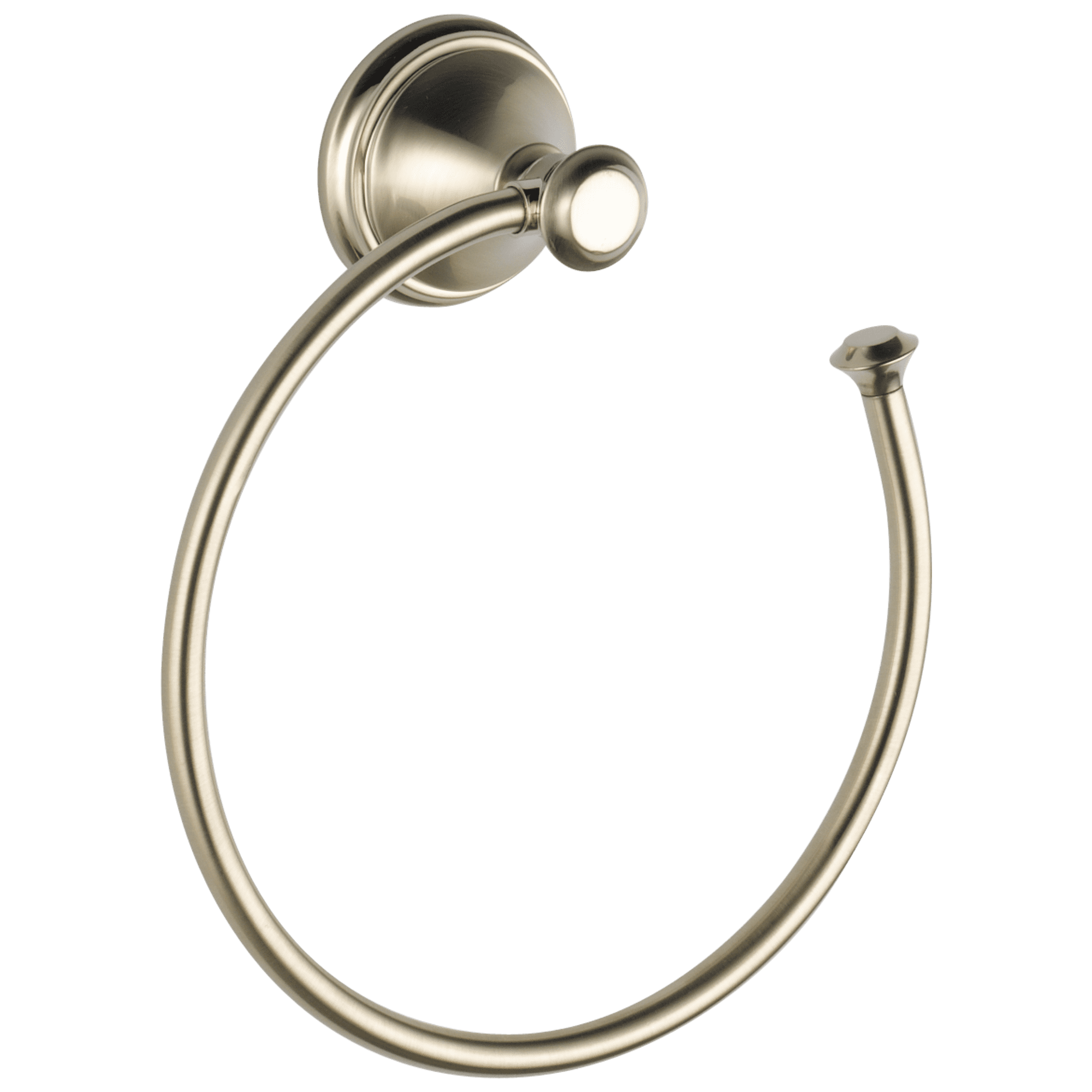Cassidy Wall Mount Round Open Towel Ring Bath Hardware Accessory in Venetian Bronze