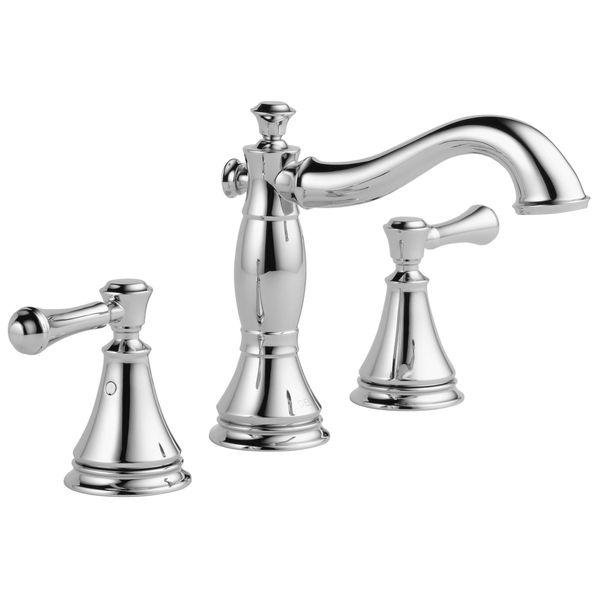 Classic Elegance 16" Chrome Widespread Bathroom Faucet with Drain Assembly