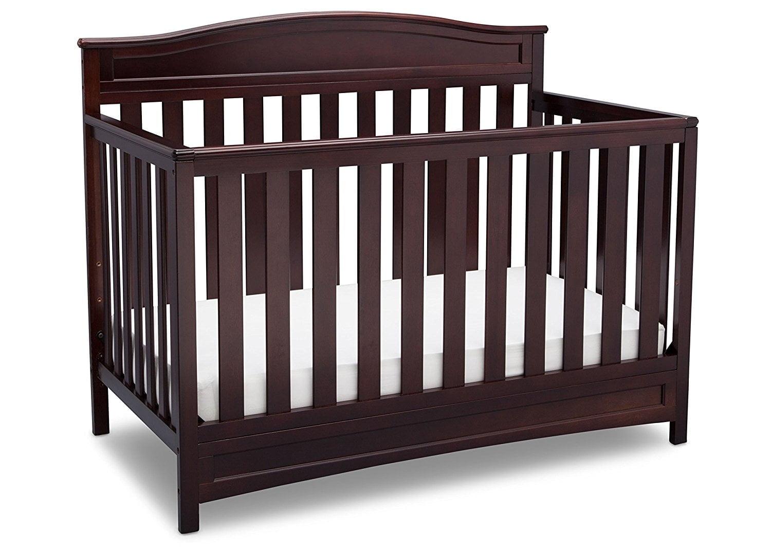 Delta Children Emery 4-in-1 Convertible Crib - Dark Chocolate