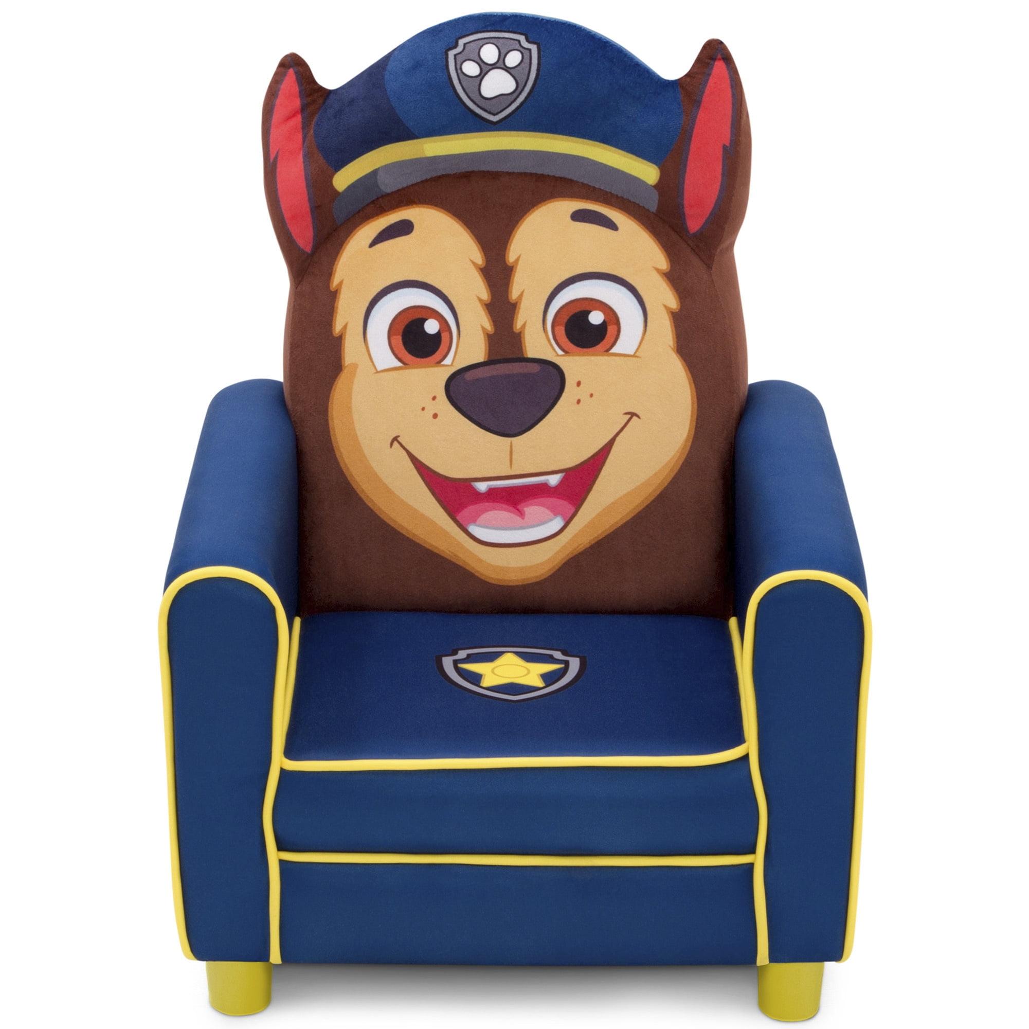 Adventure Bay Blue Chase-Themed Cozy Kids' Armchair