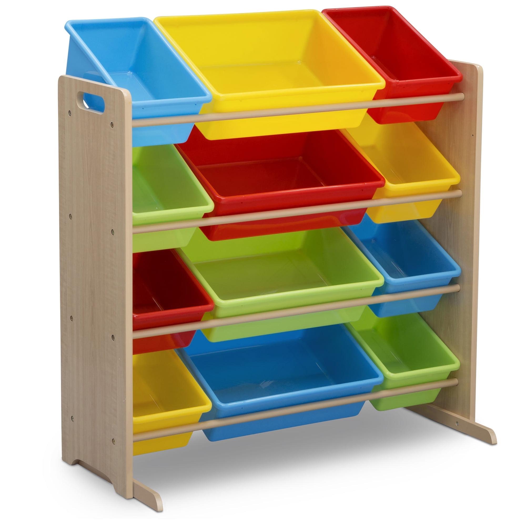 Delta Children Delta Children Kids Toy Storage Organizer with 12 Plastic Bins
