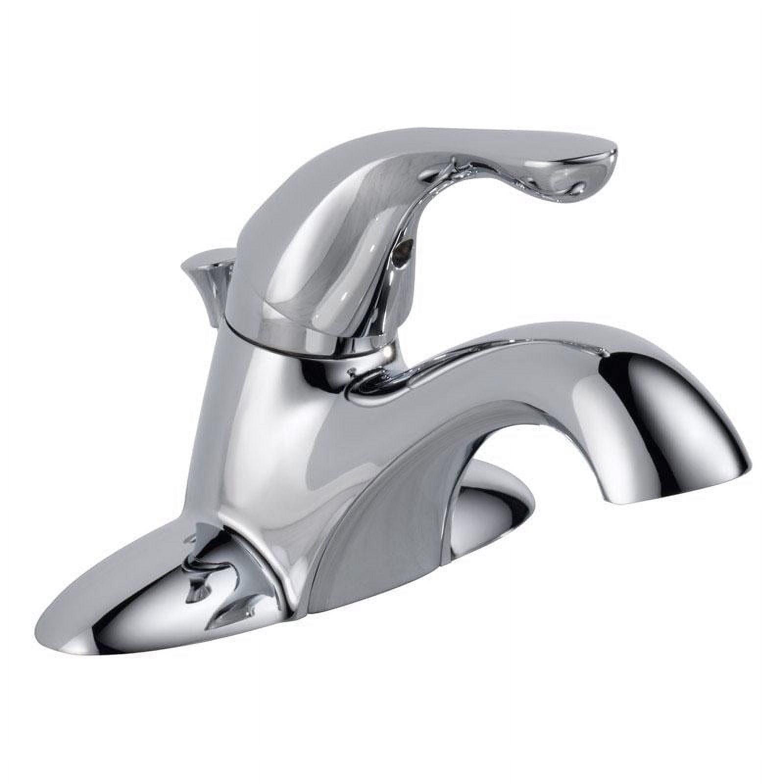 Classic Centerset Bathroom Faucet with Drain Assembly and Diamond Seal Technology