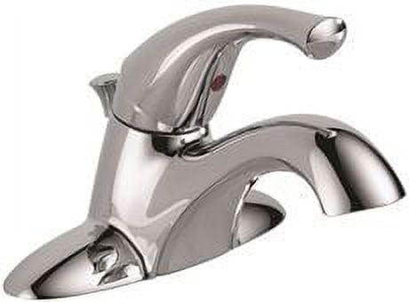 Classic Centerset Bathroom Faucet with Drain Assembly and Diamond Seal Technology