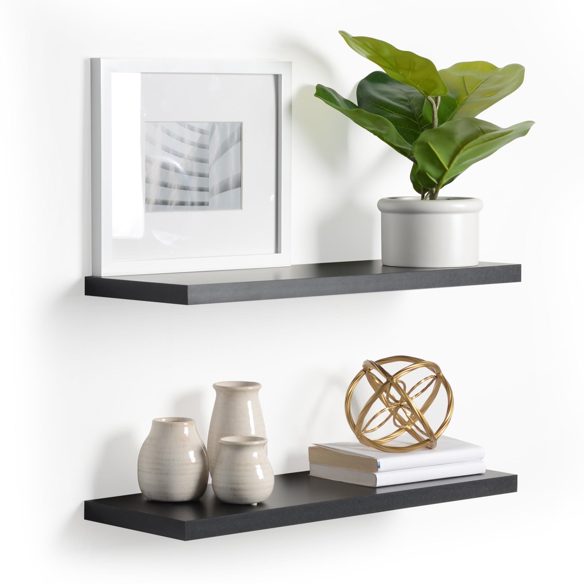 Delta Design 2 Piece Wall Shelf Set (Set of 2)