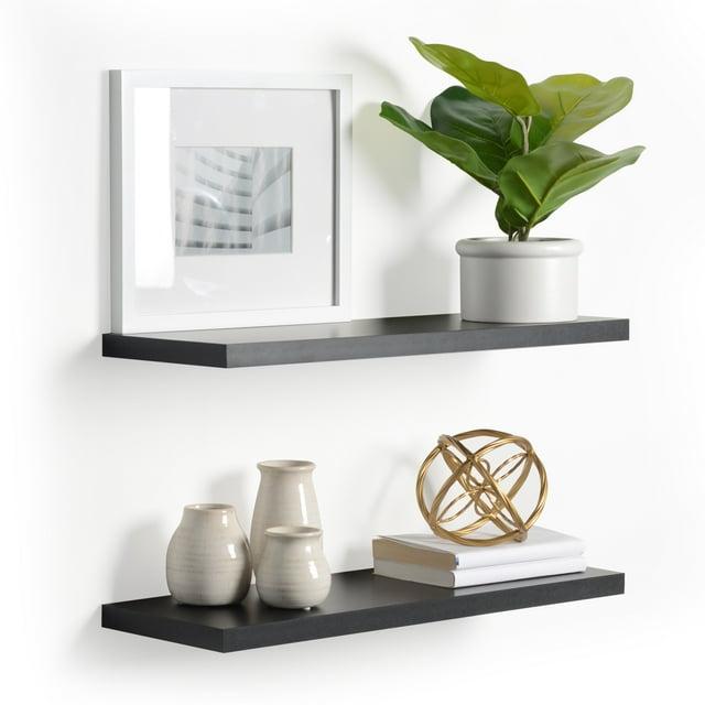 Delta Design 2 Piece Wall Shelf Set (Set of 2)