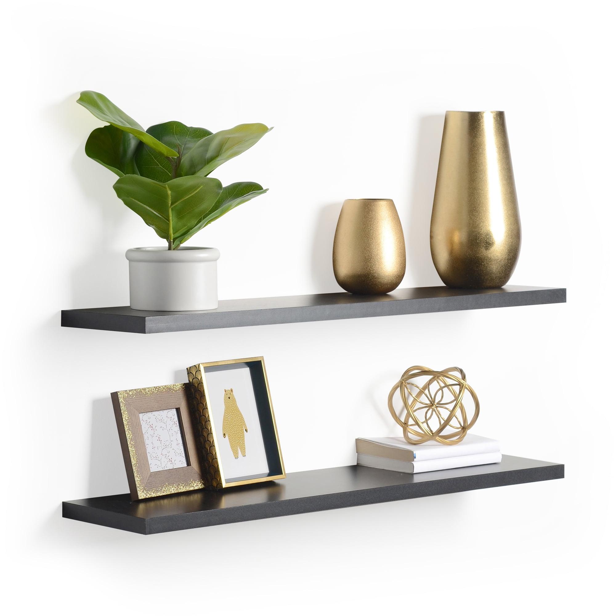 Delta Design 2 Piece Wall Shelf Set (Set of 2)