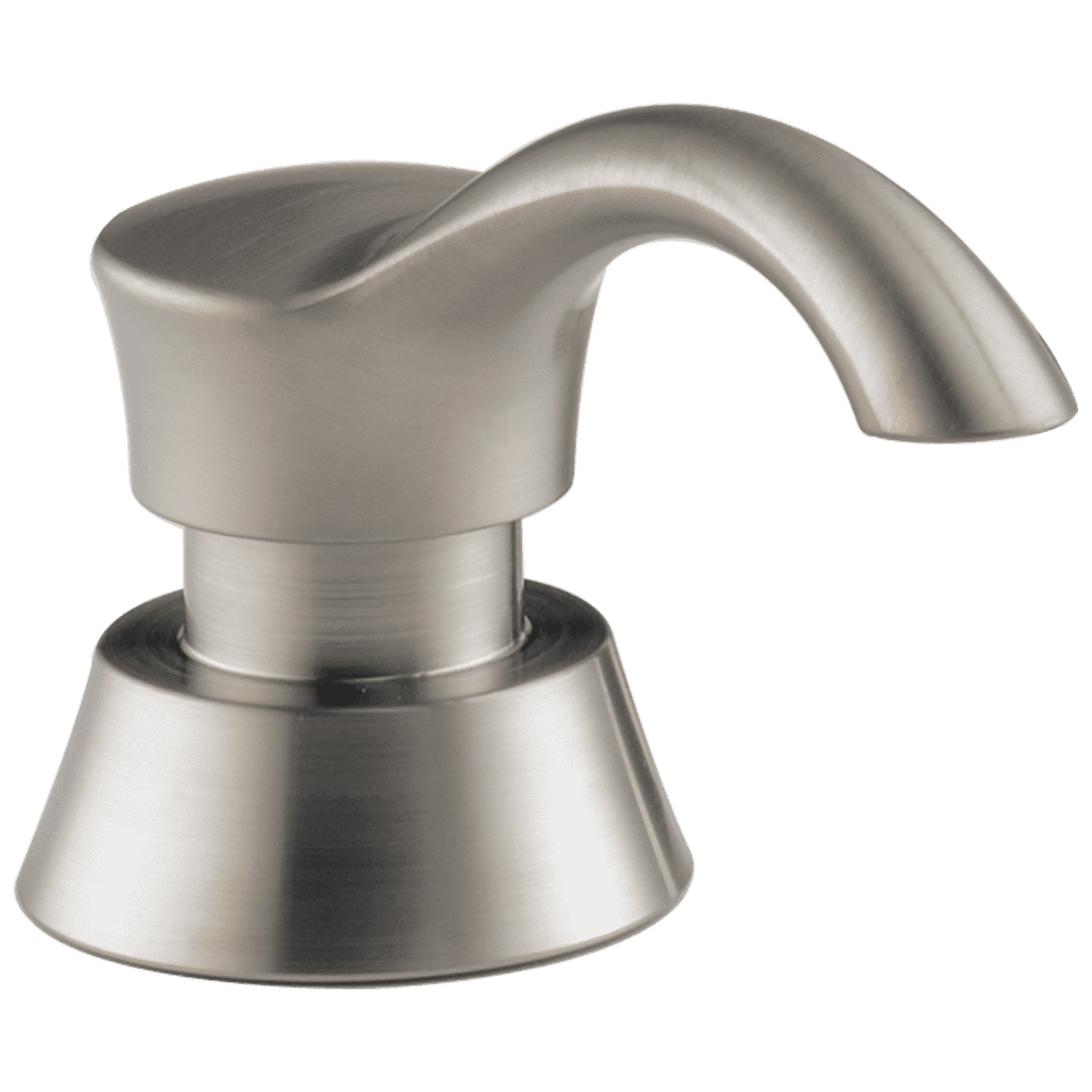 Sleek Stainless Steel Modern Kitchen Soap Dispenser