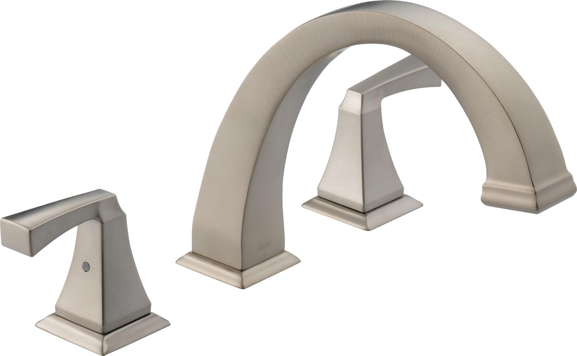 Dryden Double Handle Deck Mounted Roman Tub Faucet Trim