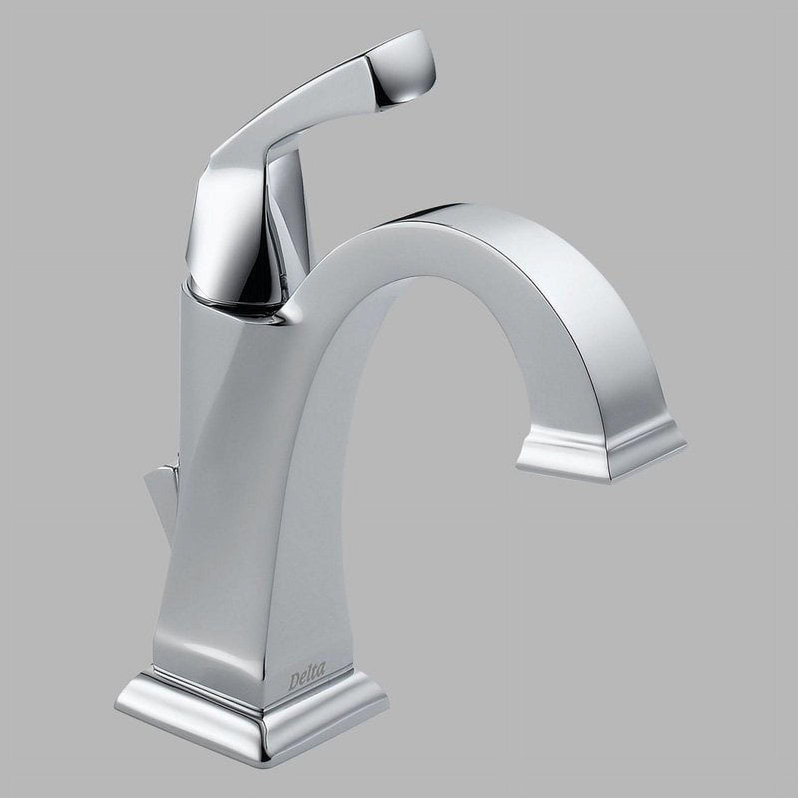 Dryden Single Hole Bathroom Faucet with Drain Assembly, Single Handle Bathroom Sink Faucet