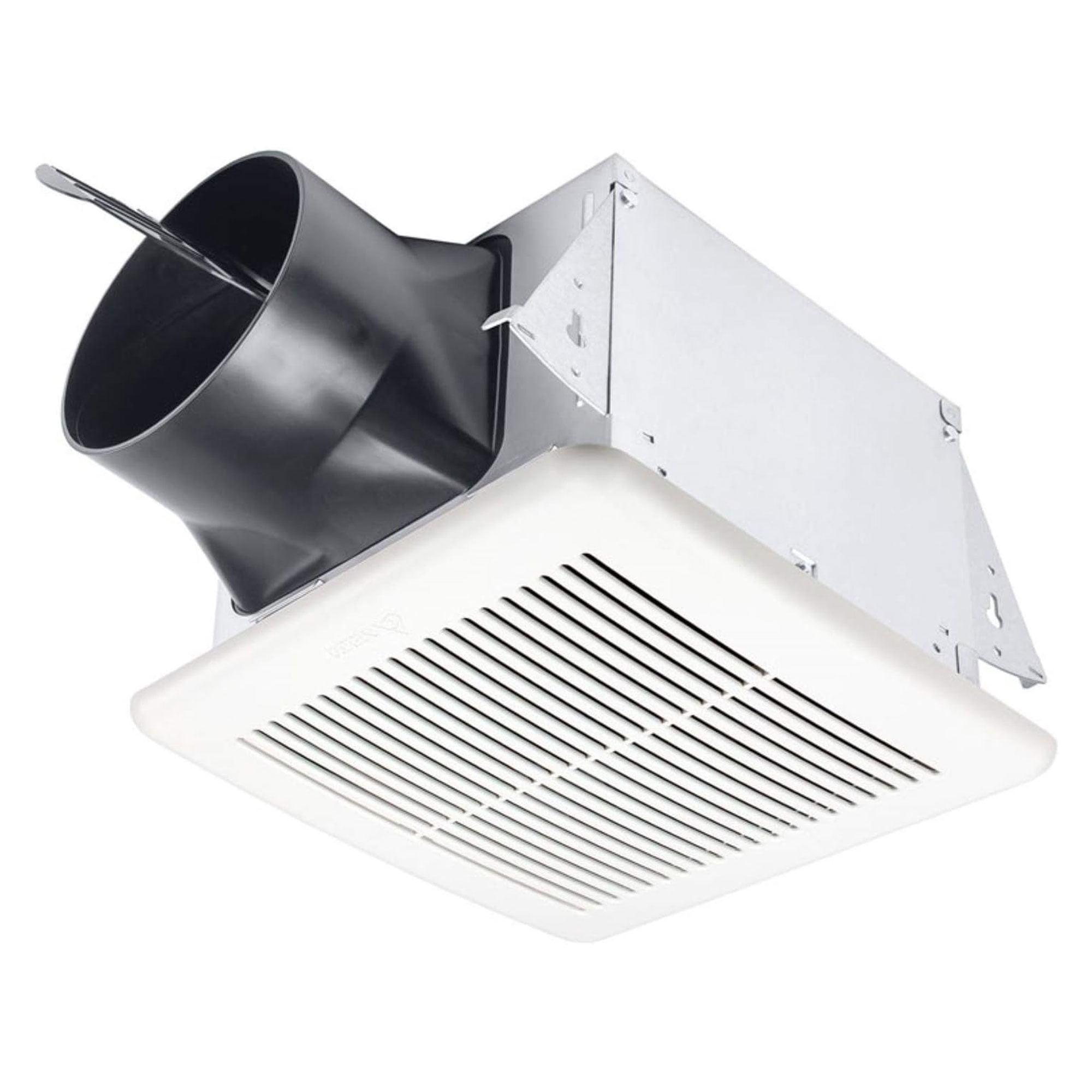 Delta Breez Bath Exhaust Fan with Adjustable High Speeds, 80 or 110 CFM, White