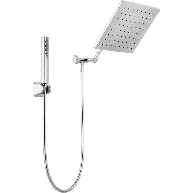 10-inch Raincan Shower Head and Hand Held Shower Combo, Rainfall Shower Head and Hand Shower