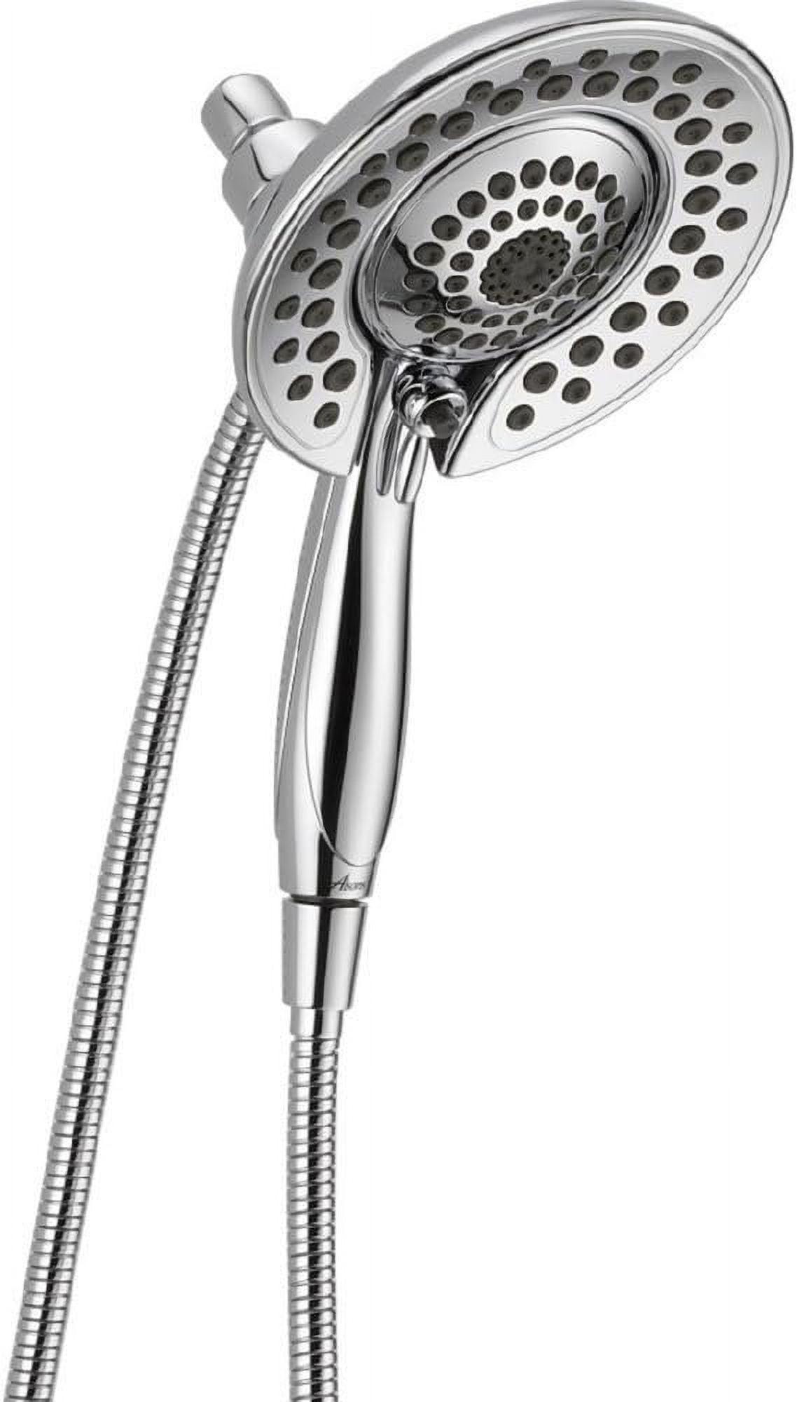 In2ition 2-in-1 Dual Hand Held Shower Head, 3-Spray Detachable Round Shower Head 1.75 GPM