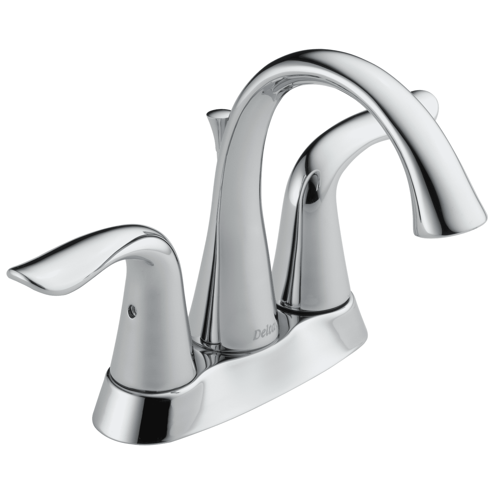 Lahara Centerset Bathroom Faucet with Drain Assembly, 2-handle Bathroom Sink Faucet