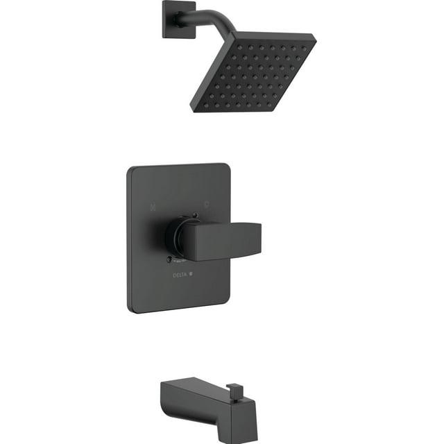 Modern Monitor 14 Series 1-handle Single Function Square Tub & Shower Trim
