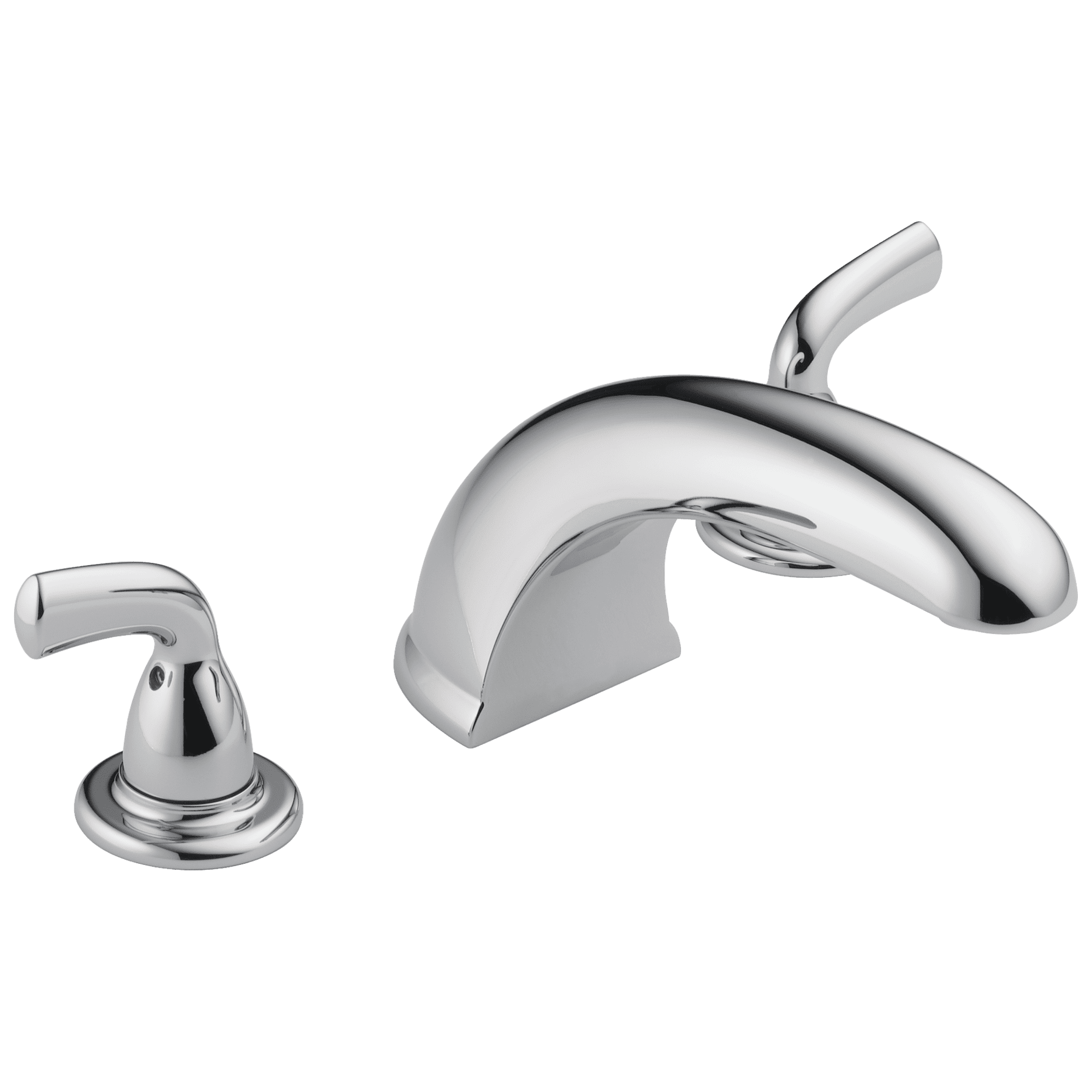 Foundations Single Handle Deck Mounted Roman Tub Faucet Trim