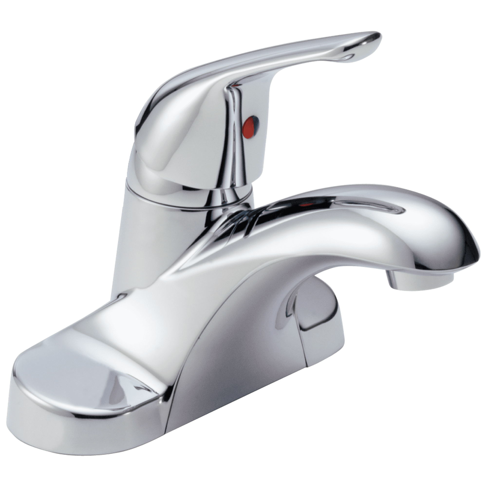 Foundations Centerset Bathroom Faucet, Single handle Bathroom Sink Faucet