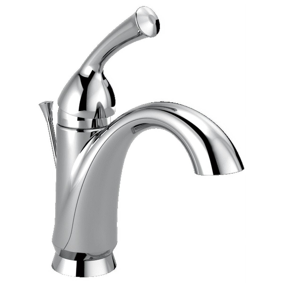 Haywood Single Hole Bathroom Faucet with Drain Assembly, Single Handle Bathroom Sink Faucet