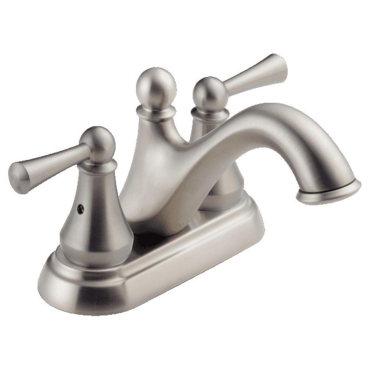 Haywood Centerset Bathroom Faucet with Drain Assembly, 2-handle Bathroom Sink Faucet