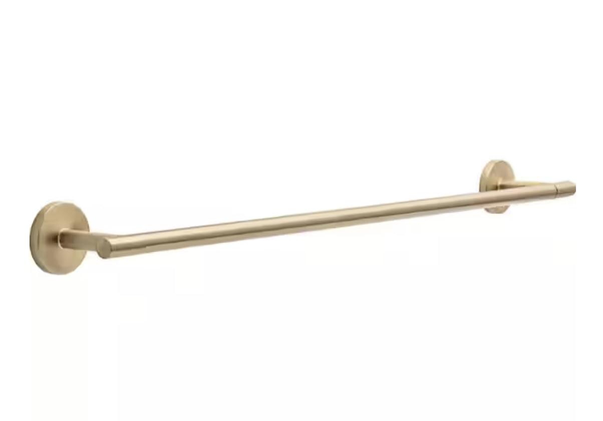 Delta Saylor Wall Mounted 24" Towel Bar in Matte Black