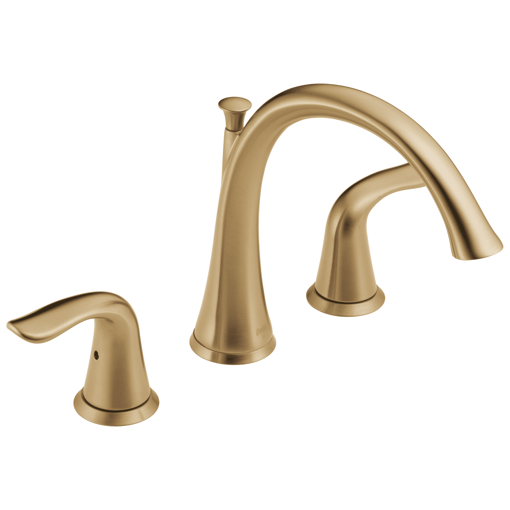 Champagne Bronze 16" Widespread Deck Mounted Faucet