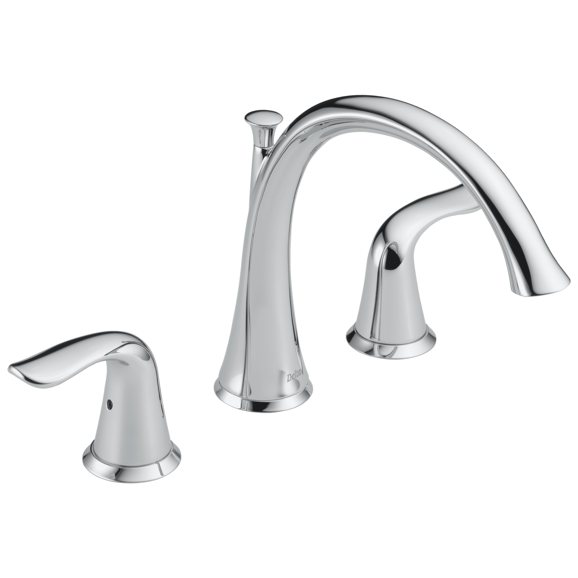 Lahara Double Handle Deck Mounted Roman Tub Faucet Trim