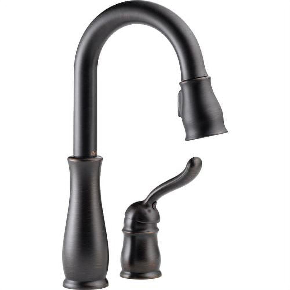 Classic Bronze Deck Mounted Pull-Out Spray Kitchen Faucet