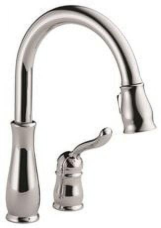 Leland Single Handle Widespread Kitchen Faucet with Optional Soap Dispenser