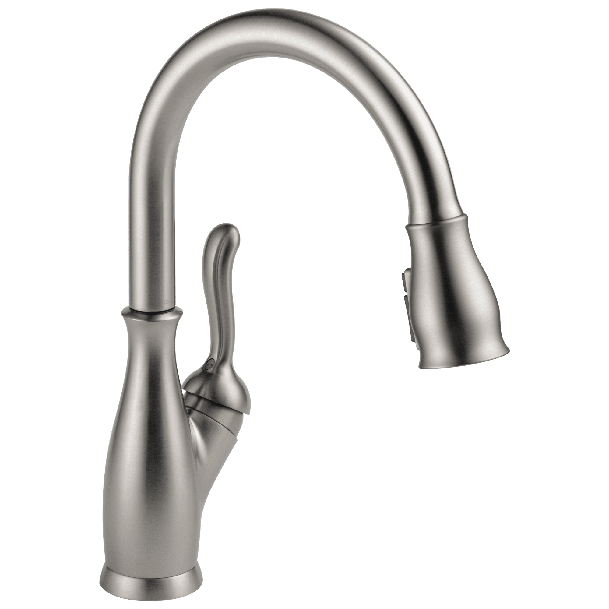 Stainless Steel 15" Pull-Down Spray Kitchen Faucet with Brass Body