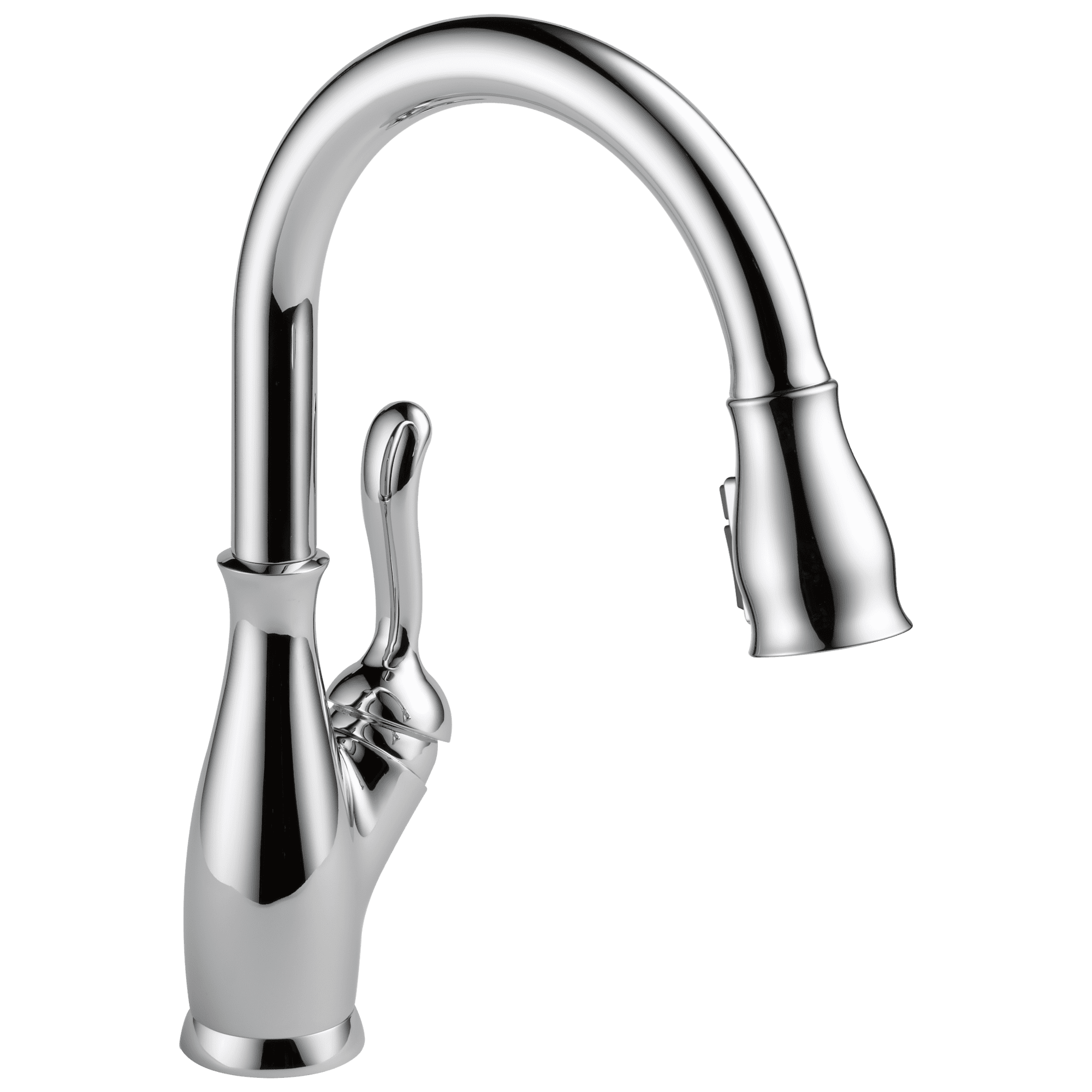 Leland Pull Down Sprayer Kitchen Sink Faucet, Single Handle Kitchen Faucet