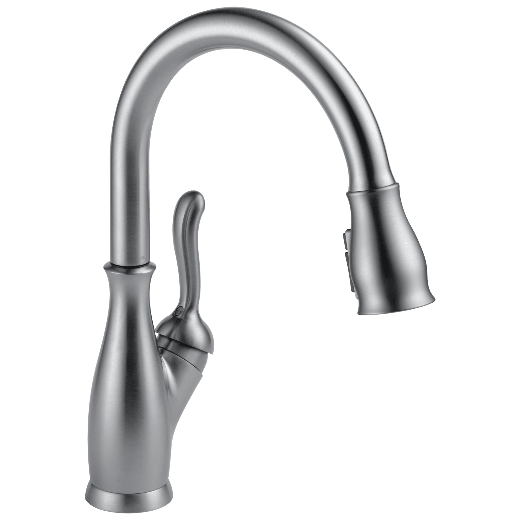 Arctic Stainless Single Handle Pull-Down Kitchen Faucet