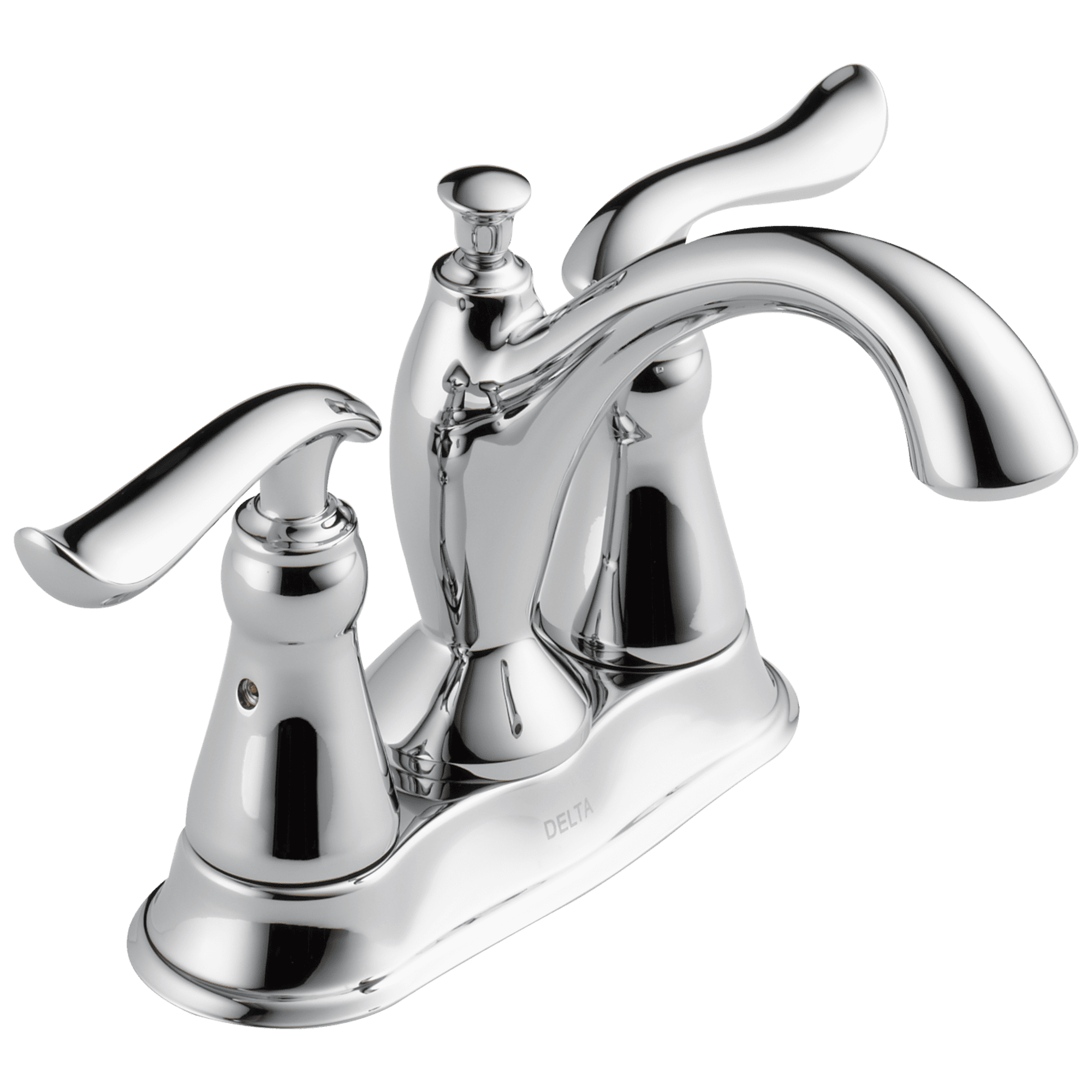 Linden Centerset Bathroom Faucet with Drain Assembly, 2-handle Bathroom Sink Faucet