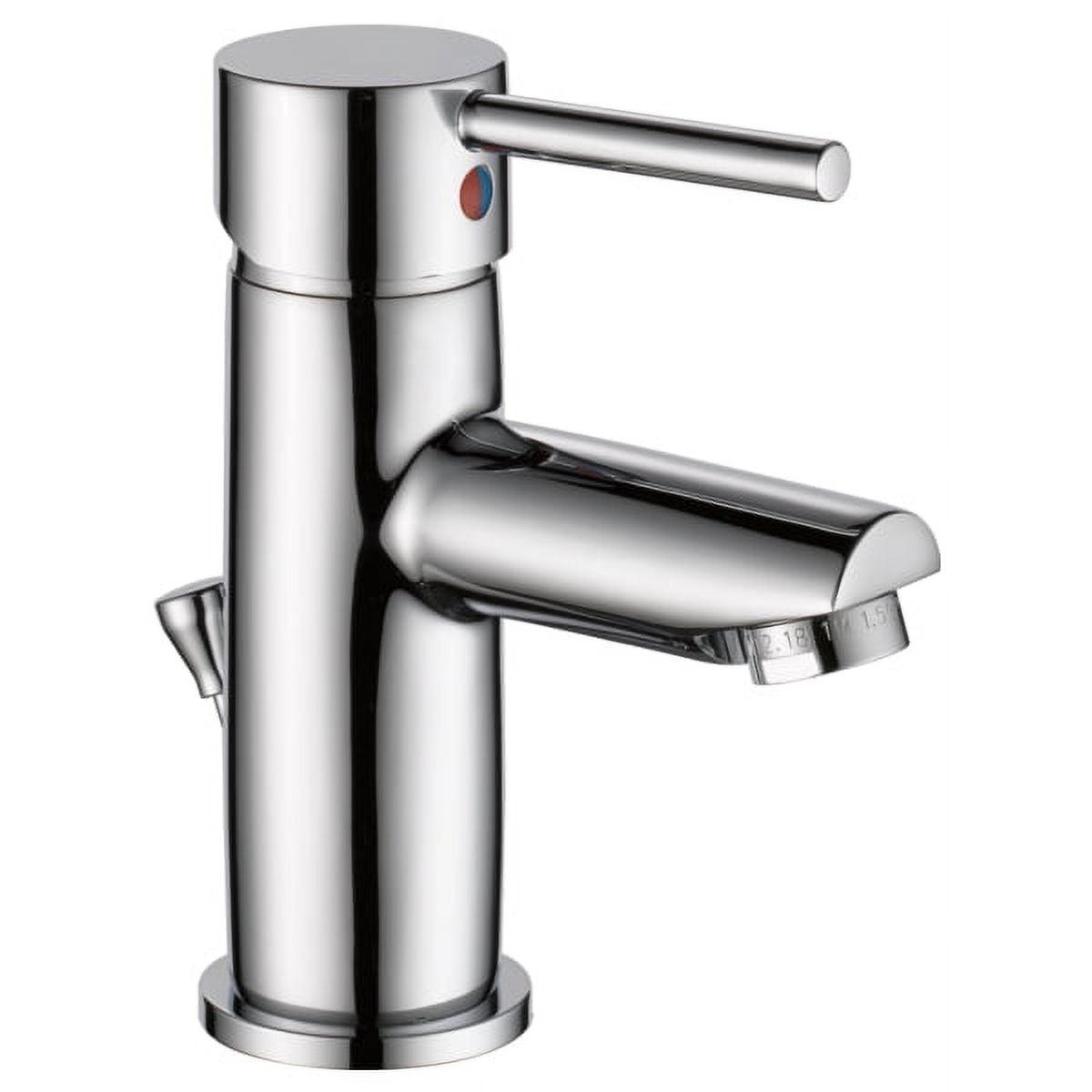 Trinsic Single Hole Bathroom Faucet with Drain Assembly, Single Handle Bathroom Sink Faucet