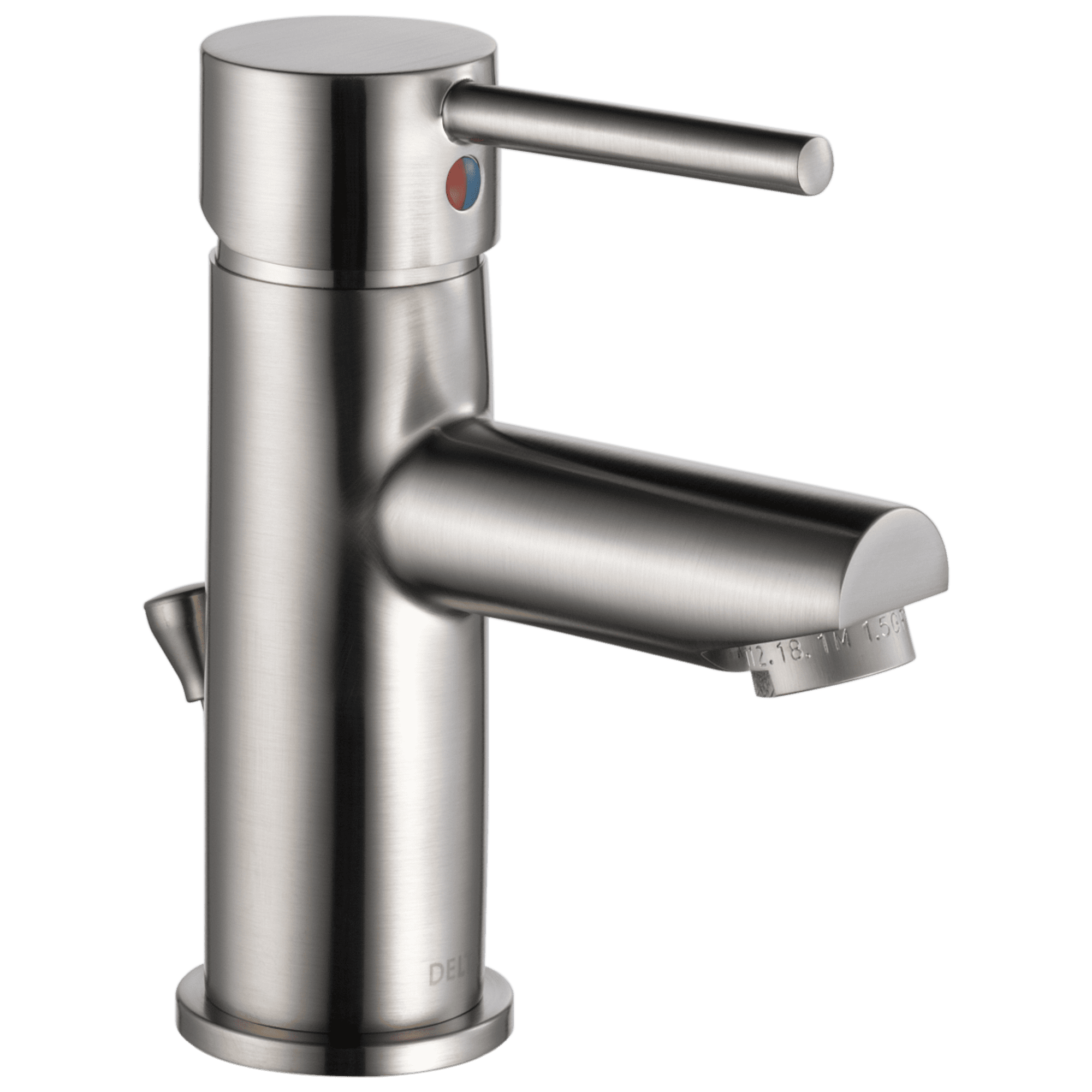 Modern Stainless Steel Single Hole Bathroom Faucet with ADA Compliance