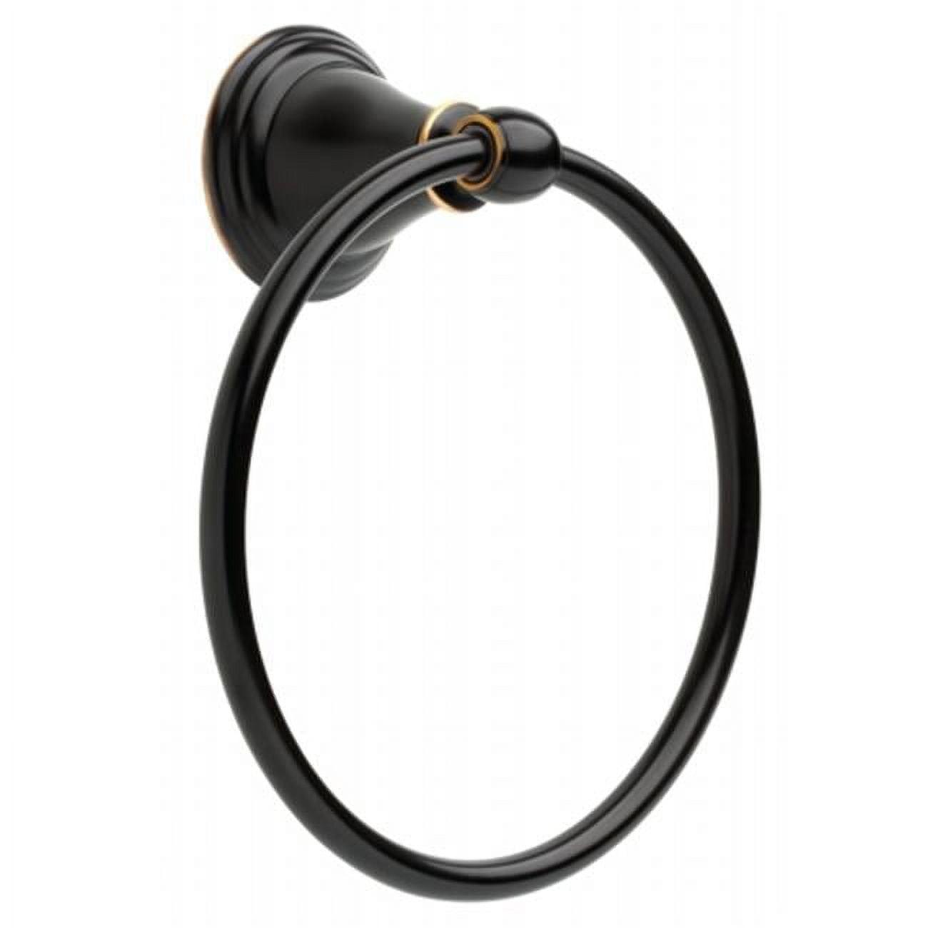 Windemere Wall Mount Round Closed Towel Ring Bath Hardware Accessory